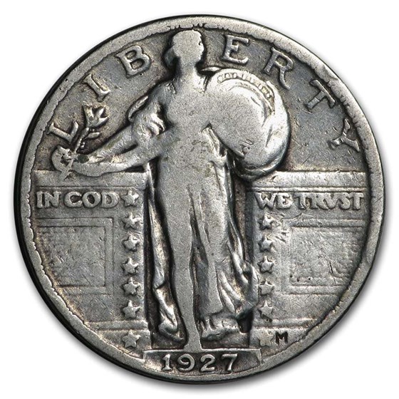 1927 Standing Liberty Quarter Good/VG 1927 Standing Liberty Quarter Good/VG